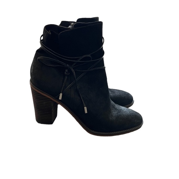 Frank Sarto Women’s Edaline Leather Ankle Boots - Picture 3 of 10